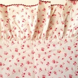 NWOT VTG Rare Ralph Lauren TWIN Colchester Flat ruffles sheet and Fitted Sheet